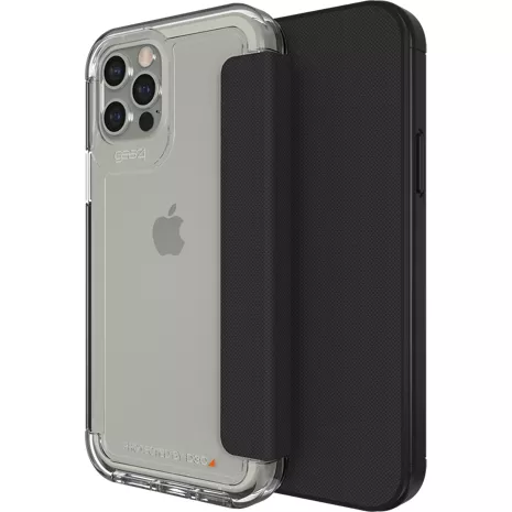 Gear4 Wembley Flip Case for iPhone 12/iPhone 12 Pro Clear image 1 of 1 