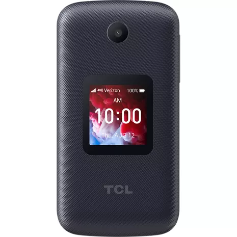 TCL Tracfone Alcatel MyFlip 2 Prepaid Flip Phone Black - 4 GB | 4G  LTE/Wi-Fi Connectivity