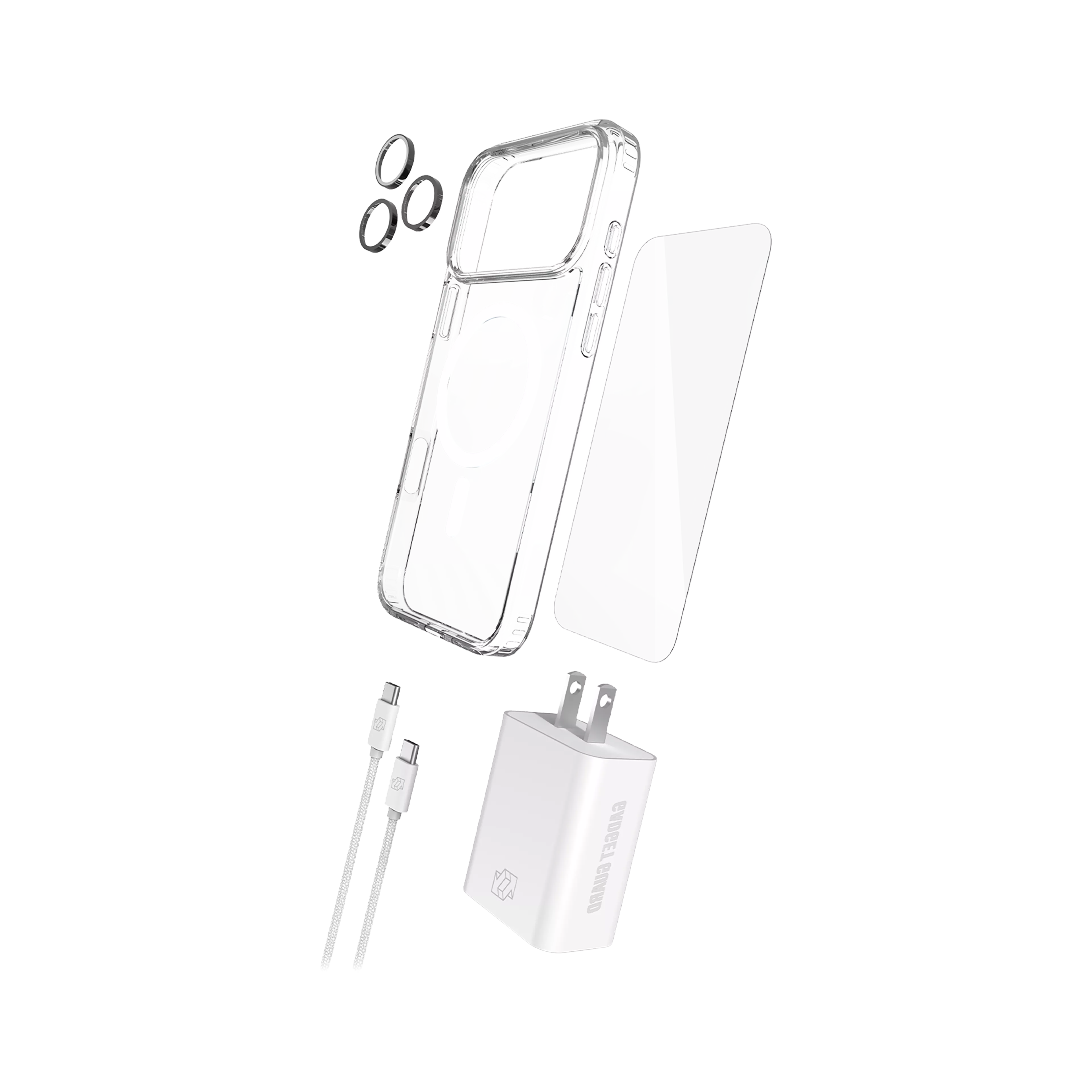 5 in 1  Essentials Protection and Power Bundle for iPhone 17 Pro