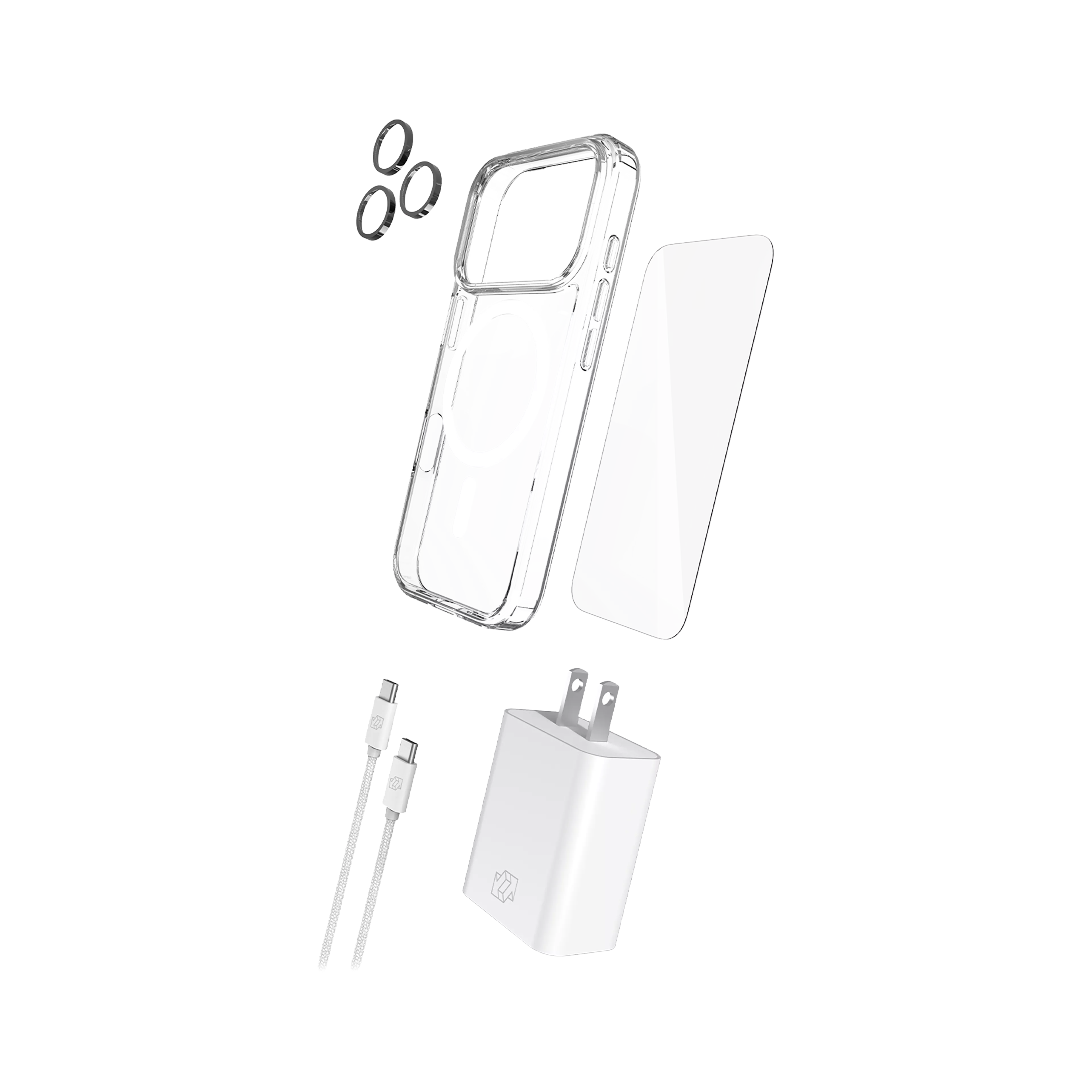 5 in 1  Essentials Protection and Power Bundle for iPhone 17 Pro Max