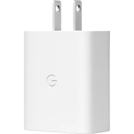 Google - 30W USB-C Charger and USB-C Cable - Clearly White