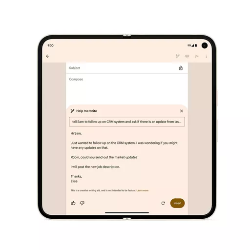 Make tasks effortless with help from Gemini