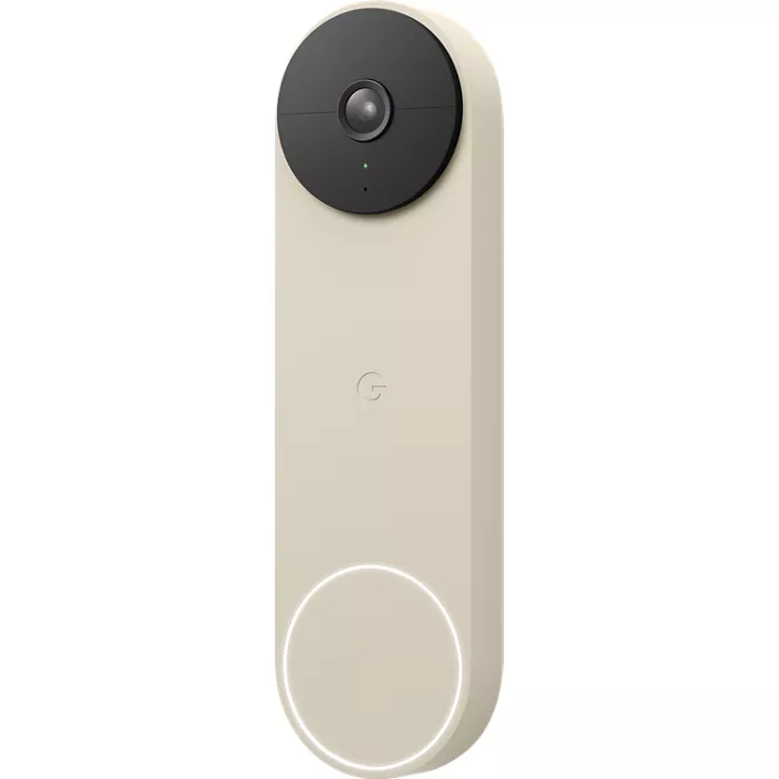 Google Nest Doorbell (battery) - Linen | Verizon
