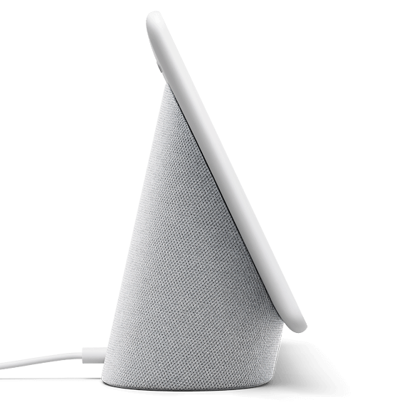 Chalk Google Nest Hub Max product image left view
