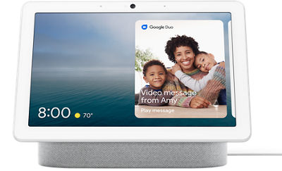 Google home hot sale hub facetime