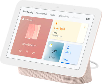 Google Nest Hub (2. generación) Pantalla de 7 pulgadas, 2. generación  (Slate), GA01331-INTL - Color pizarra : Precio Guatemala