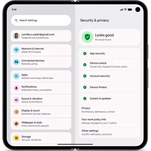 Stay up-to-date with 7 years of Pixel Drops, security patches & OS updates<sup>9</sup>