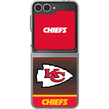 Samsung Funda con tarjeta NFL Flipsuit para el Galaxy Z Flip6 - Kansas City Chiefs