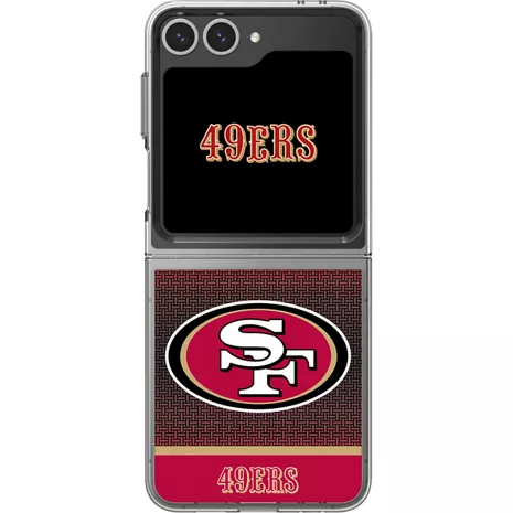 Samsung Funda con tarjeta NFL Flipsuit para el Galaxy Z Flip6 - San Francisco 49ers