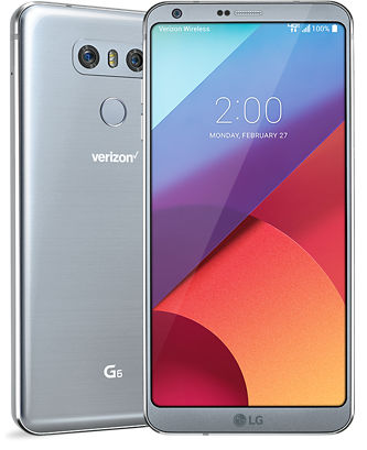 Platinum LGG6 front and rear device photo