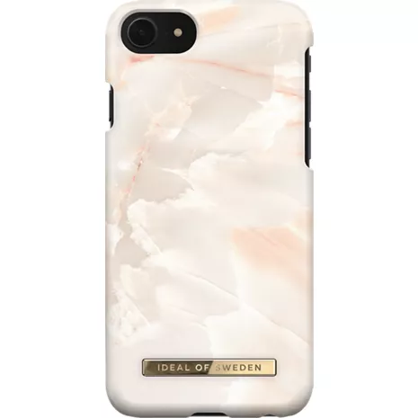 iDeal of Sweden Fashion Case for iPhone SE (3rd Gen)/SE (2020) - Rose Pearl Marble
