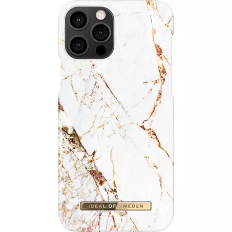 Carcasa iDeal of Sweden Fashion para el iPhone 12/iPhone 12 Pro - Carrara Gold indefinido imagen 1 de 1