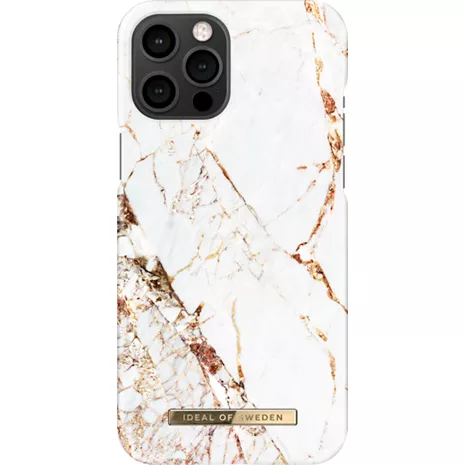 iDeal of Sweden Fashion Case for iPhone 12 Pro Max - Carrara Gold
