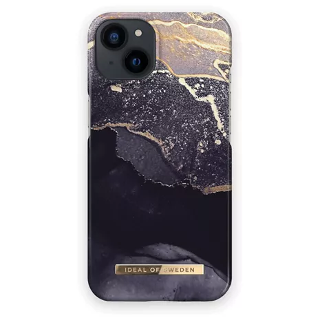 iDeal of Sweden Funda Fashion para el iPhone 13 - Golden Twilight Marble