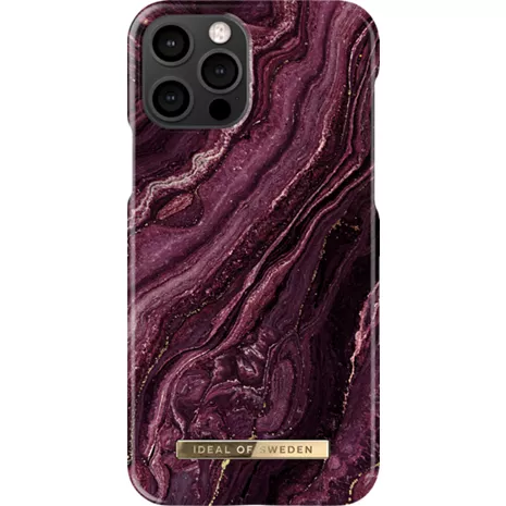 iDeal of Sweden Fashion Case for iPhone 12/iPhone 12 Pro - Golden Plum