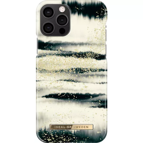iDeal of Sweden Fashion Case for iPhone 12/iPhone 12 Pro - Golden Tie Dye