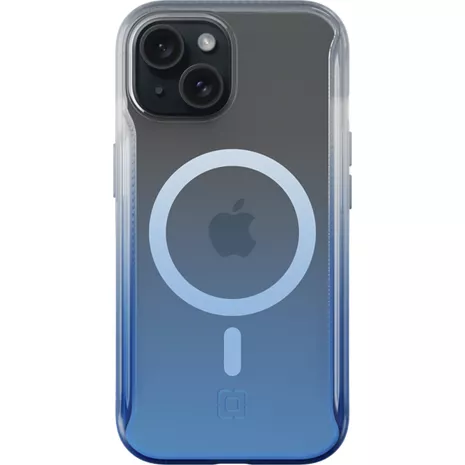 Incipio AeroGrip Case with MagSafe for iPhone 15, iPhone 14, and iPhone 13 - Blue Dip