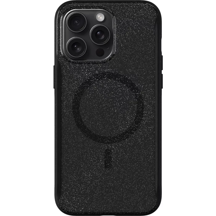 UPC 650450178592 product image for Incipio AeroGrip Case with MagSafe iPhone 15 Pro Max - Black Glitter | Verizon | upcitemdb.com