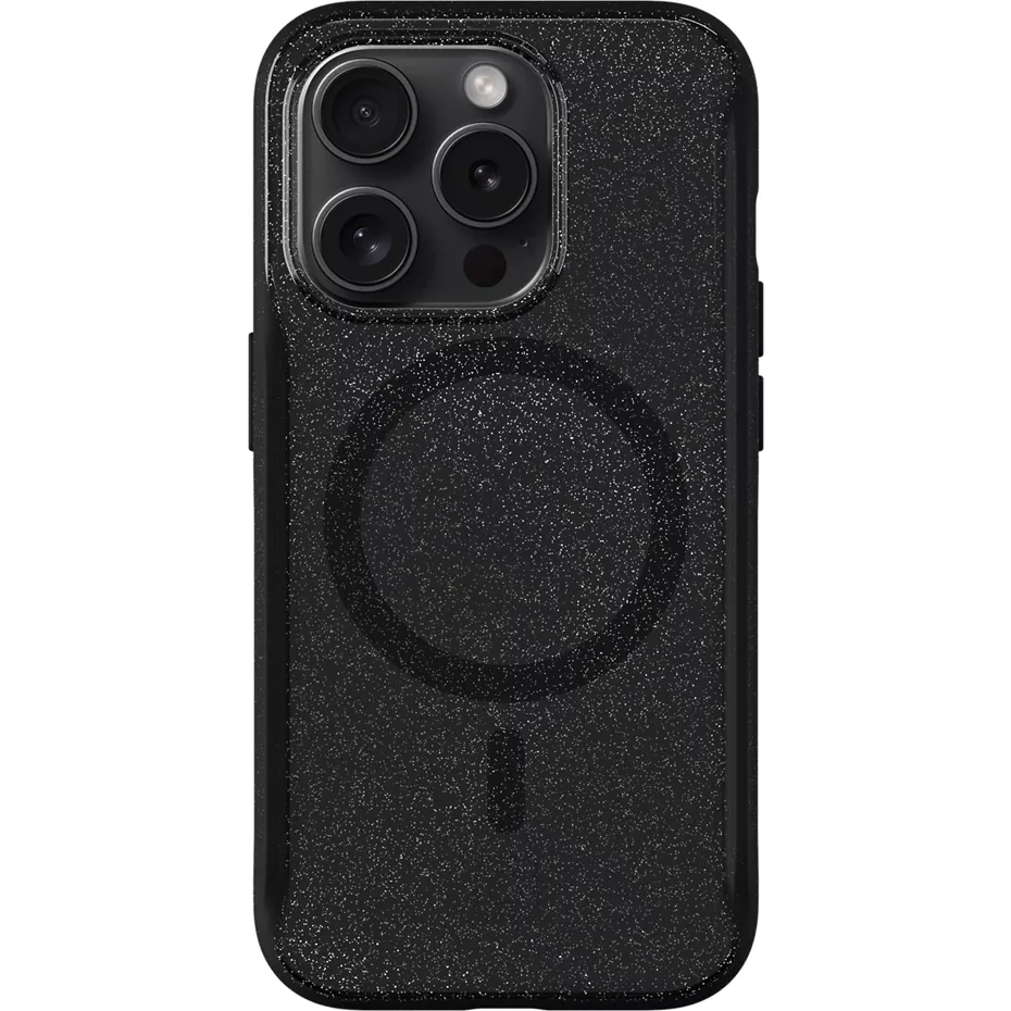 Incipio AeroGrip Case with MagSafe for iPhone 15 Pro - Black Glitter | Verizon