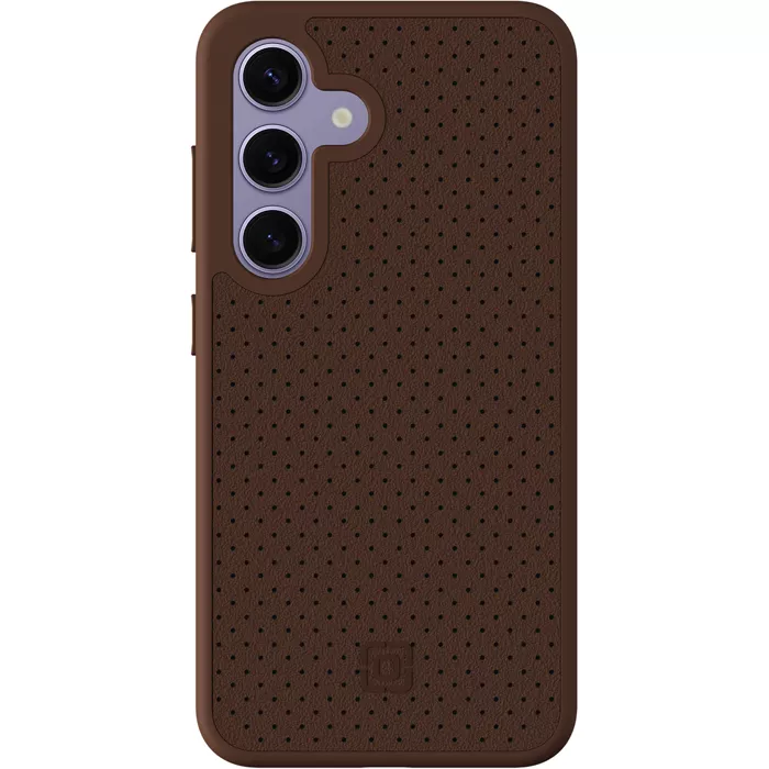 Incipio Cru. Protective Case for Galaxy S24 - Brown Leather | Verizon