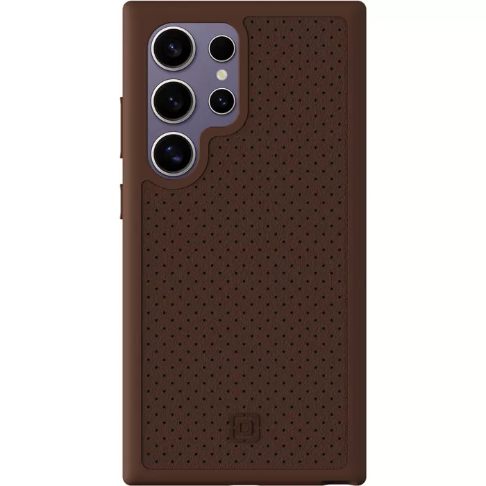 Incipio Cru. Protective Case for Galaxy S24 Ultra - Brown Leather | Verizon