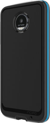 Incipio Performance Series Level 4 Case for Motorola Moto Z Droid - Black/Cyan