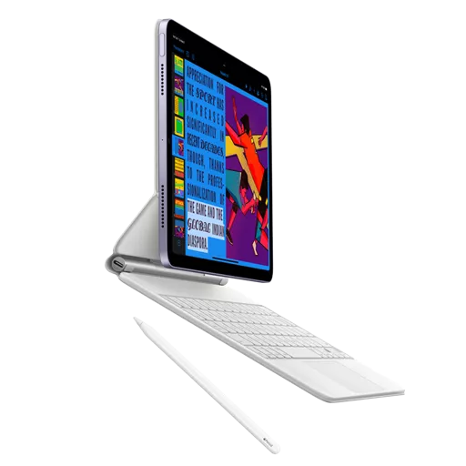 Apple Pencil and Magic Keyboard. Everyday essentials.