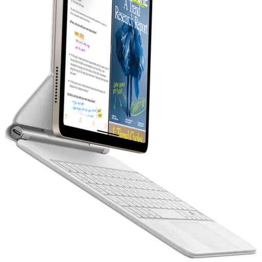 Apple Pencil and Magic Keyboard