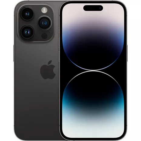 Apple iPhone 14 Pro (Certified Pre-Owned) Space Black image 1 of 1 