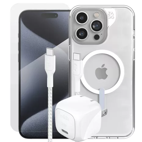 iPhone 15 Pro Max Accessory Essential Bundle for only $100!