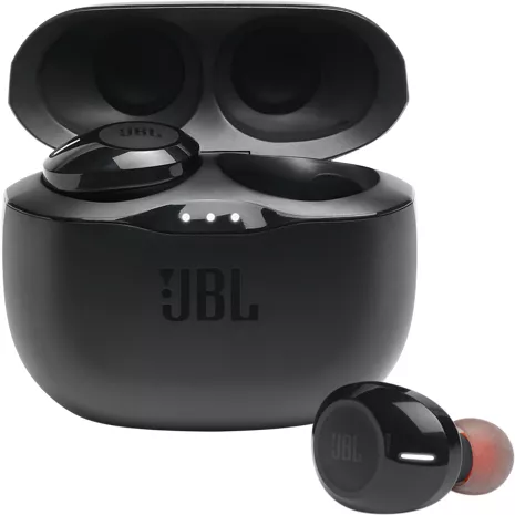 JBL Tune 125 Truly Wireless In-Ear Headphones Black image 1 of 1 
