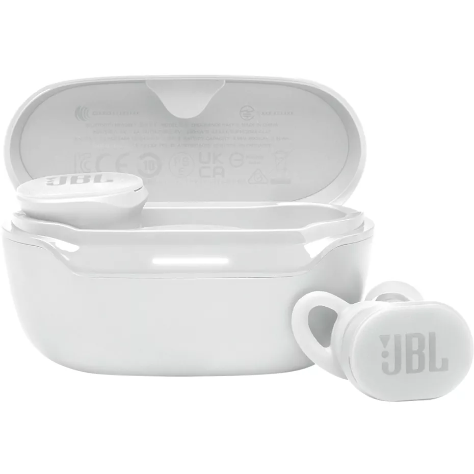 JBL Endurance Race 2 Waterproof True Wireless Noise Cancelling Active Sport Earbuds - White | Verizon