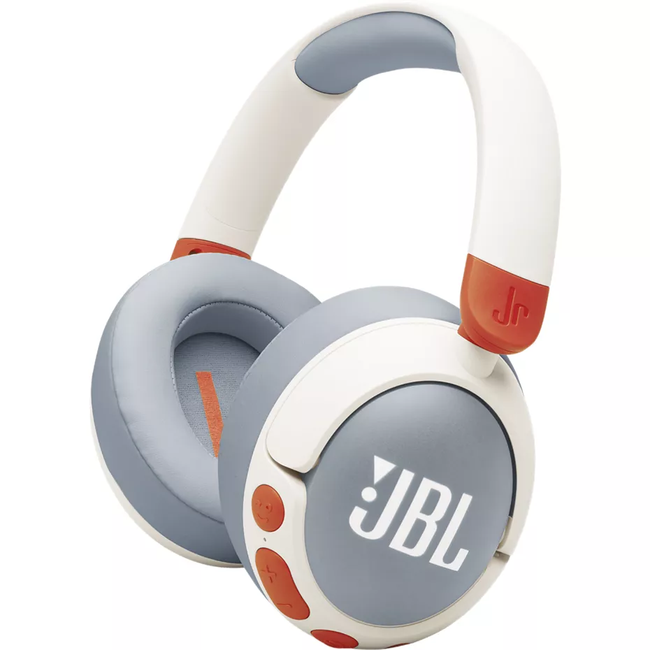 JBL JR470NC Wireless Over-Ear Noise Cancelling Kids Headphones - White | Verizon