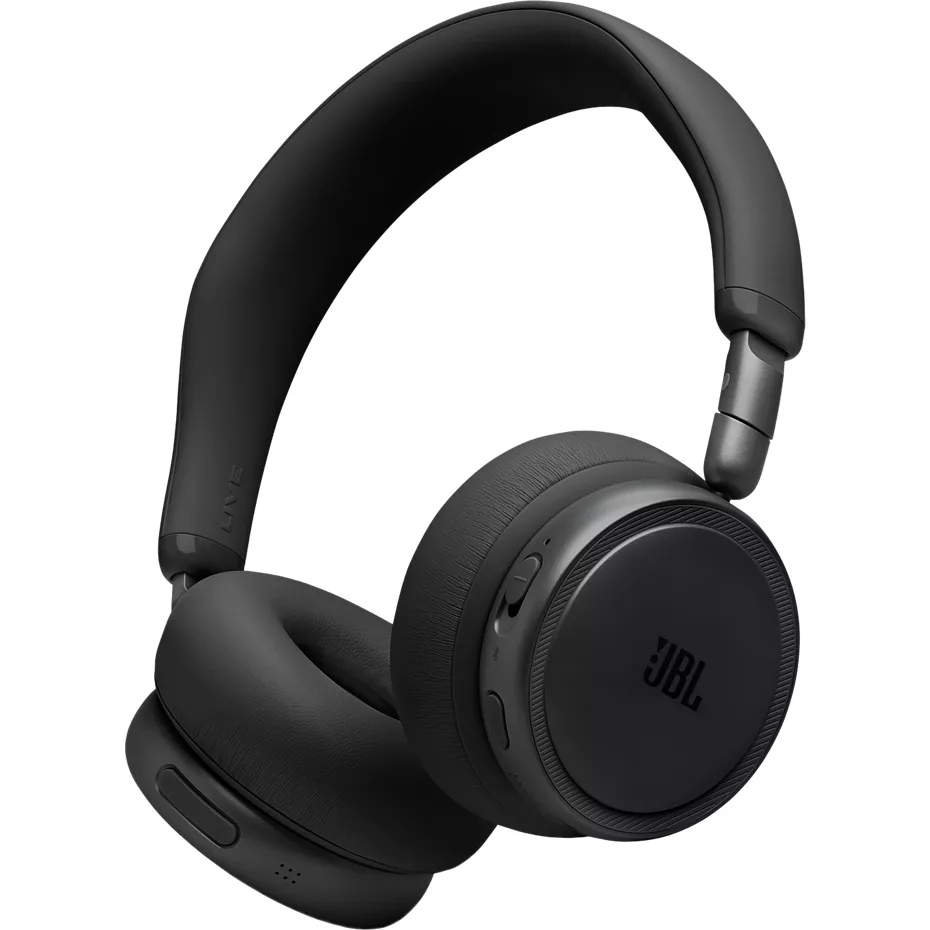 Photos - Headphones JBL Live 680NC Wireless Noise Canceling On-Ear  - Black | Verizon 