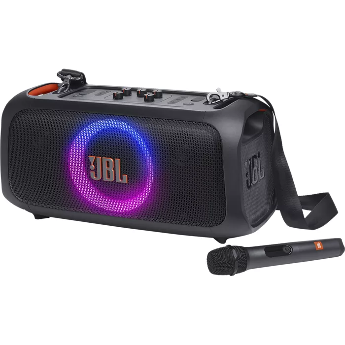 JBL Partybox On-The-Go Essential Portable Party Speaker - Black | Verizon