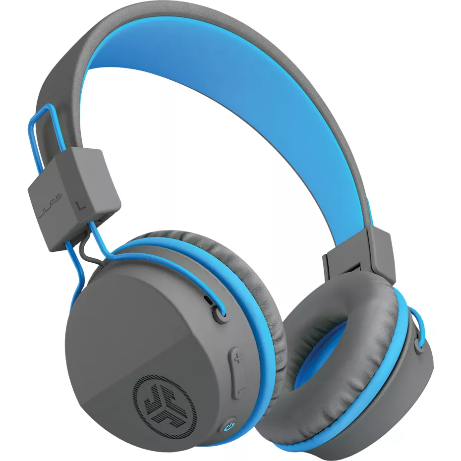 Jlab JBuddies Studio Wireless Kids Headphones - Grey/Blue Verizon