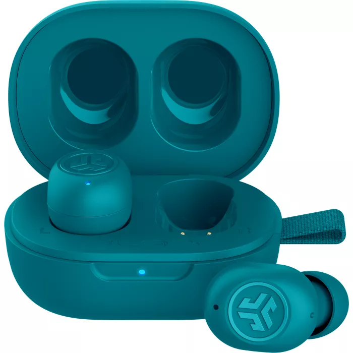 UPC 810119070869 product image for Jlab Jbuds Mini True Wireless Earbuds- Aqua | Verizon | upcitemdb.com