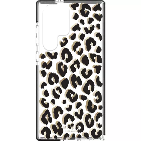 kate spade new york Defensive Hardshell Case for Galaxy S23 Ultra - City Leopard