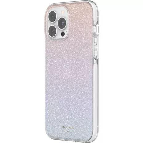 kate spade new york Defensive Hardshell Case for iPhone 13 Pro Max - Ombre Glitter