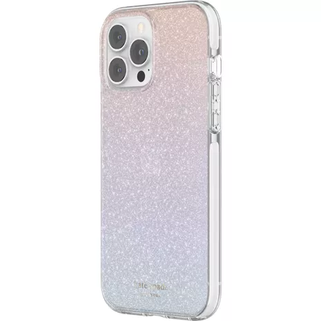 kate spade new york Funda dura para el iPhone 13 Pro Max - Ombre Glitter