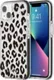kate spade new york Defensive Hardshell Case for iPhone 13 - City Leopard Black/Clear