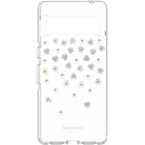 kate spade new york Funda dura Defensive para el Pixel 7 Pro - Scattered Flowers