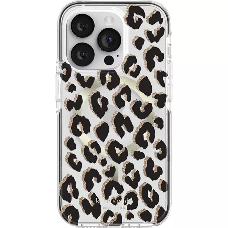 Kate Spade New York Apple iPhone 14 Pro Max Protective Case with MagSafe -  City Leopard