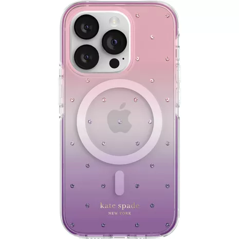 Kate Spade Defensive Hardshell Case with MagSafe for iPhone 14 Pro - Ombre  Pin Dot | Shop Now