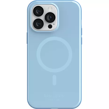 kate spade new york Funda dura con MagSafe para el iPhone 14 Pro Max - Citrine Blue Lacquer
