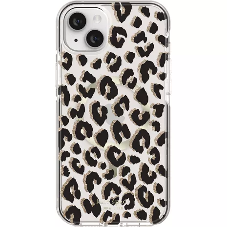 Kate Spade Defensive Hardshell Case with MagSafe for iPhone 14 Plus - City  Leopard | Shop Now