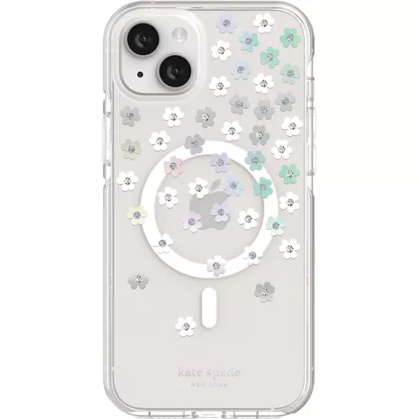 kate spade new york Funda dura con MagSafe para el iPhone 14 Plus - Scattered Flowers