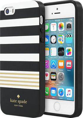kate spade new york Flexible Hardshell Case for iPhone 5/5s/SE Stripe
