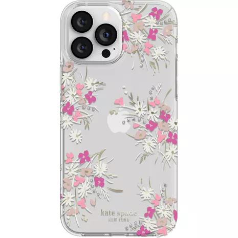 kate spade new york Protective Hardshell Case for iPhone 13 Pro - Spring  Garden