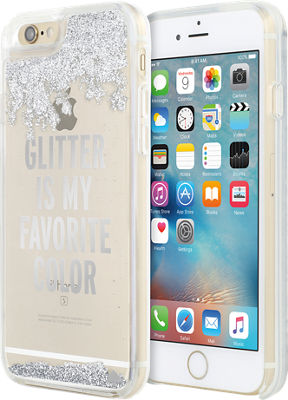 kate spade new york Clear Liquid Glitter Case for iPhone 6/6s Glitter